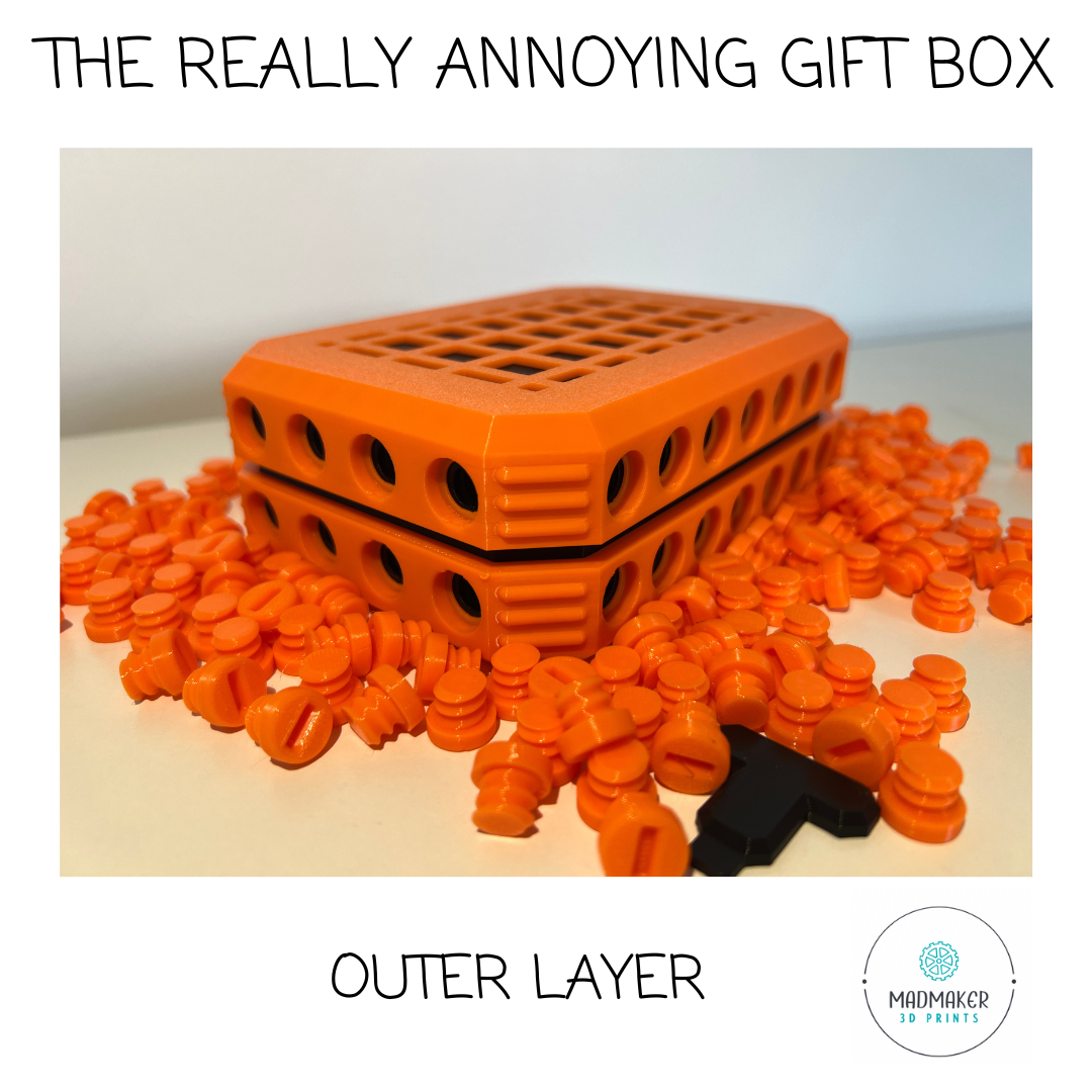 The Really Annoying Gift Box - 134 BOLTS!