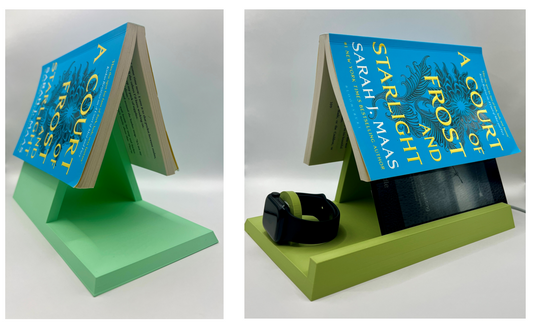 Bedside Organizer for Book Lovers - Reading Book Nook Book Caddy