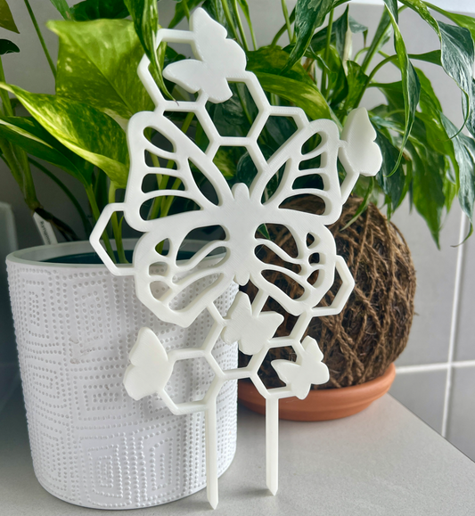 Multi Butterfly Shaped Plant Trellis - Climbing Plant Support perfect for vining indoor plants