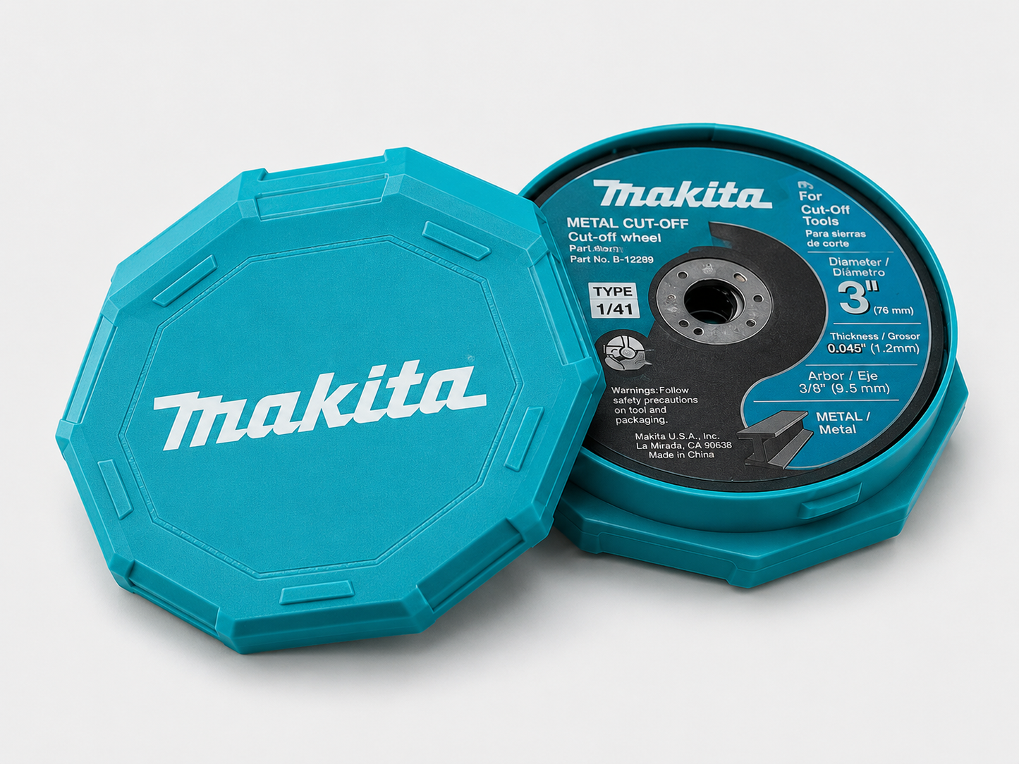 Makita Style Grinder Disc Case Cut-Off Wheel Storage Holder