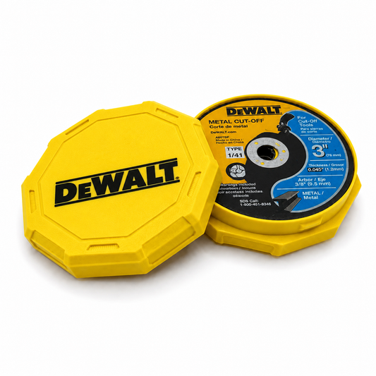 Dewalt Style Grinder Disc Case Cut-Off Wheel Storage Holder