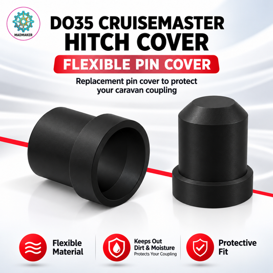 Cruisemaster DO35 Tow Pin Cover Replacement hitch cover V2 | TPU Flexible Protector (Copy)