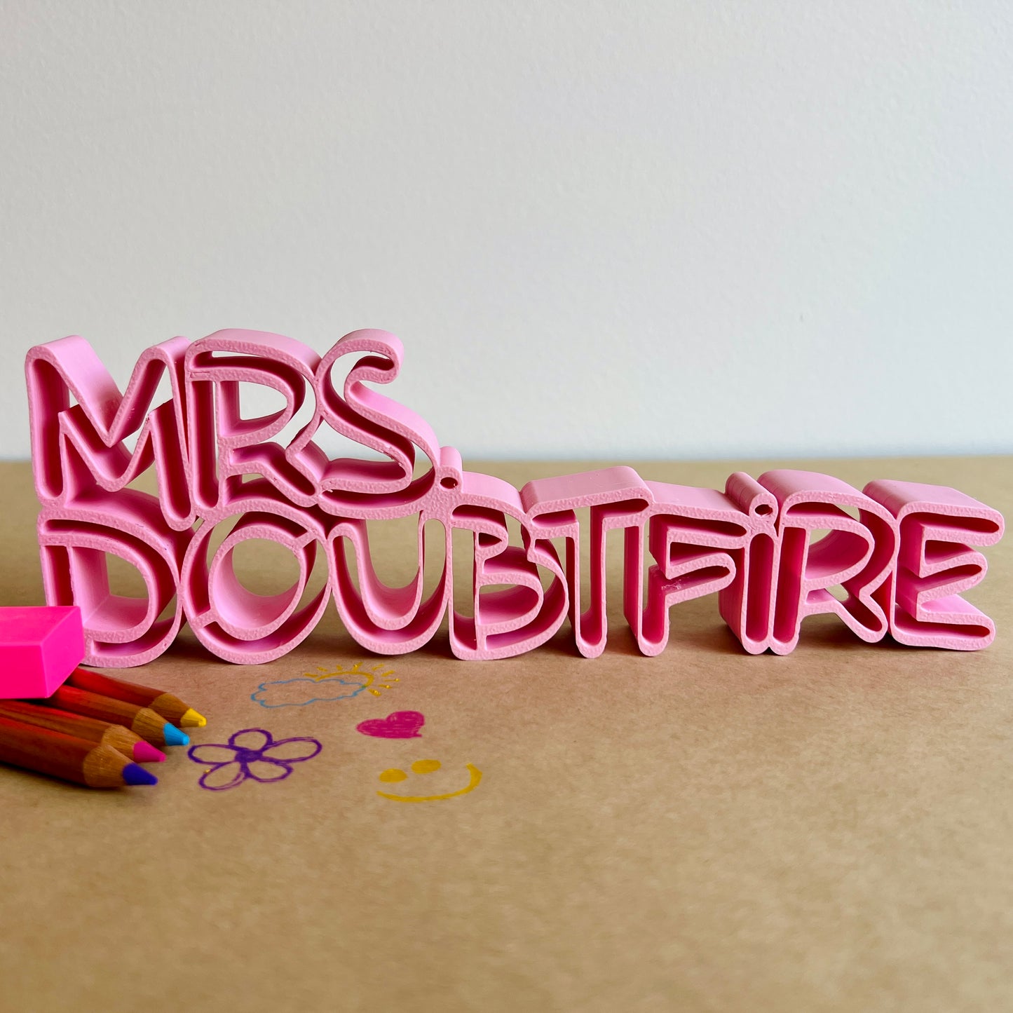 Teacher Desk Decor, Personalized 3D Teacher Desk Name Plate