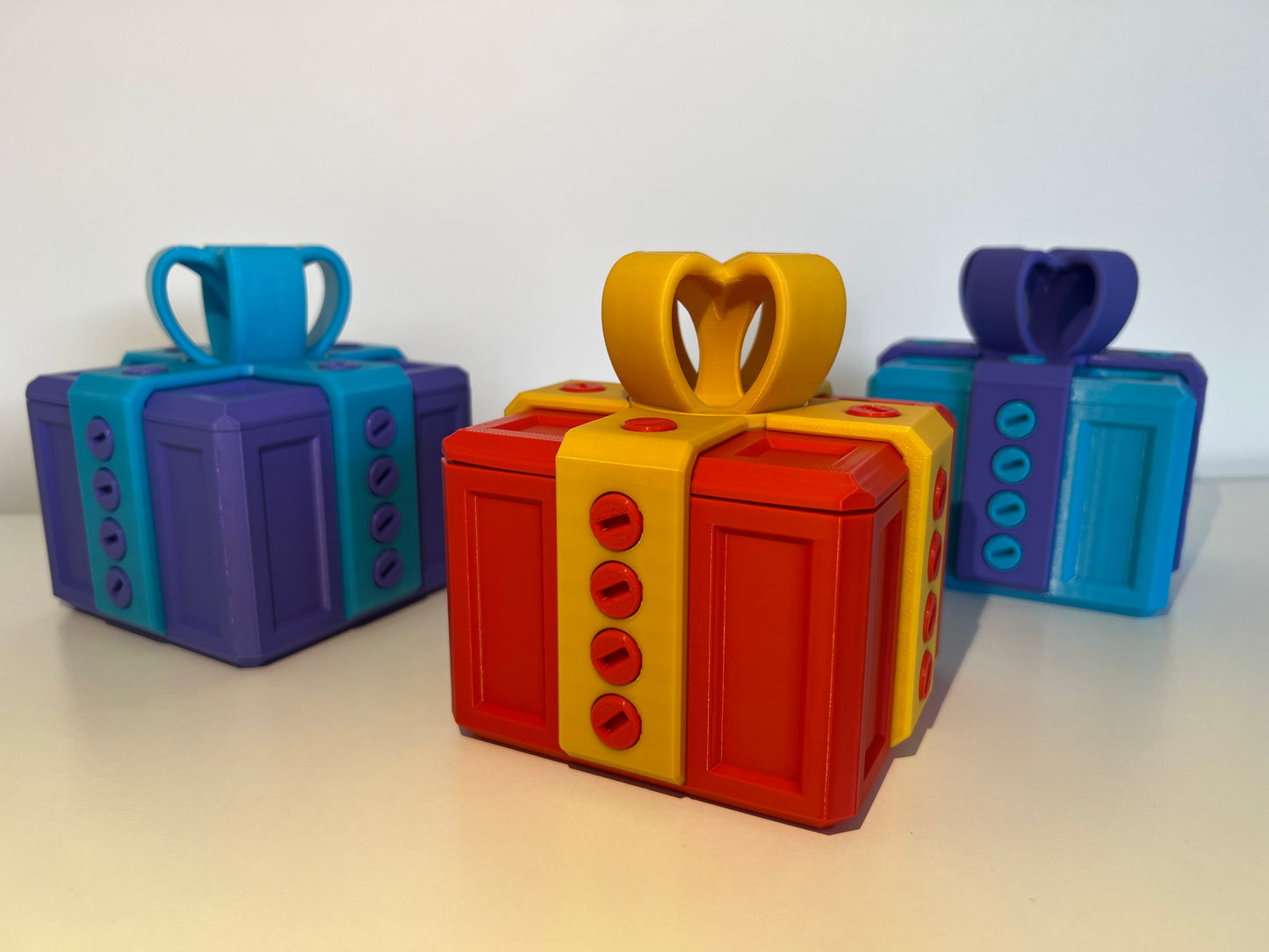 The Annoying Gift Box with 20 Bolts and a hidden key! Christmas, Birth ...