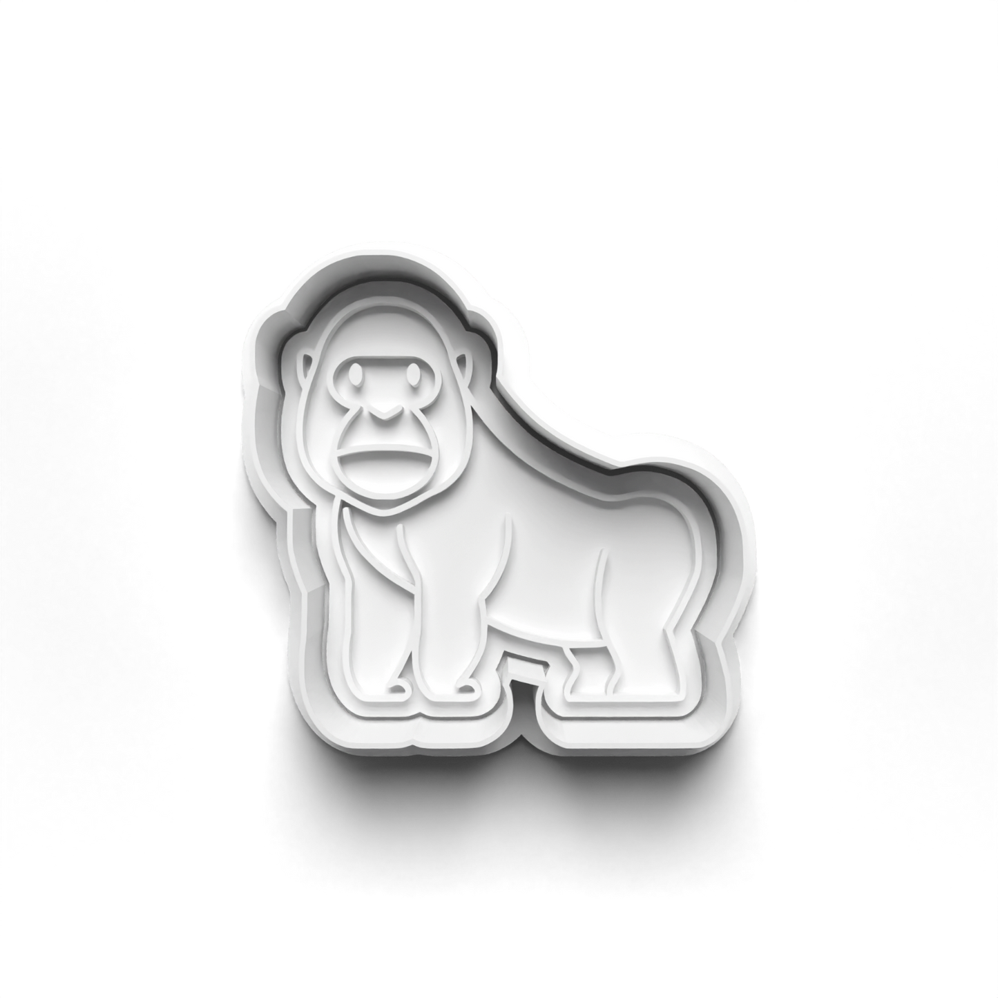 Jungle Animals Cookie Cutters - Gingerbread and Embosser Fondant Cutout