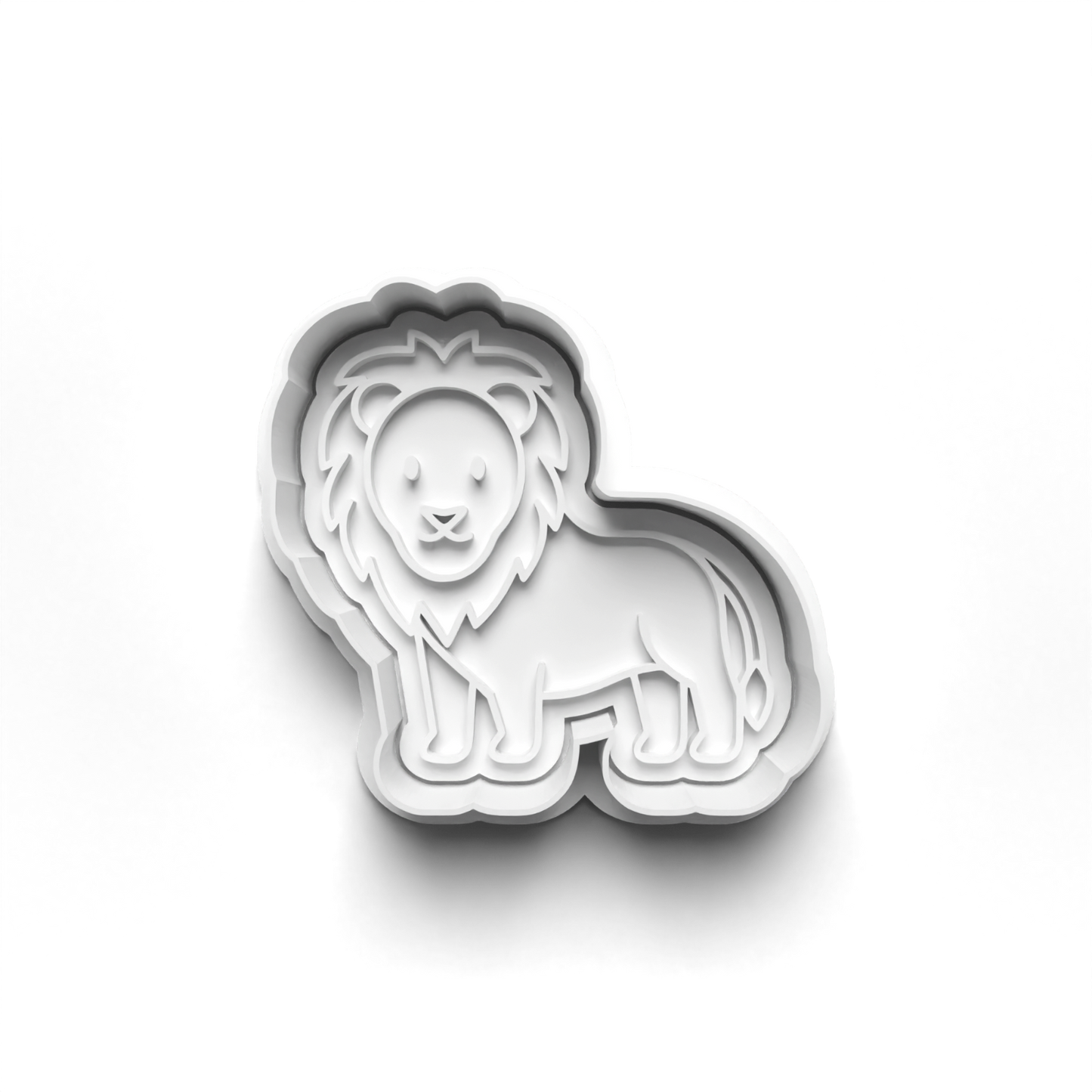 Jungle Animals Cookie Cutters - Gingerbread and Embosser Fondant Cutout